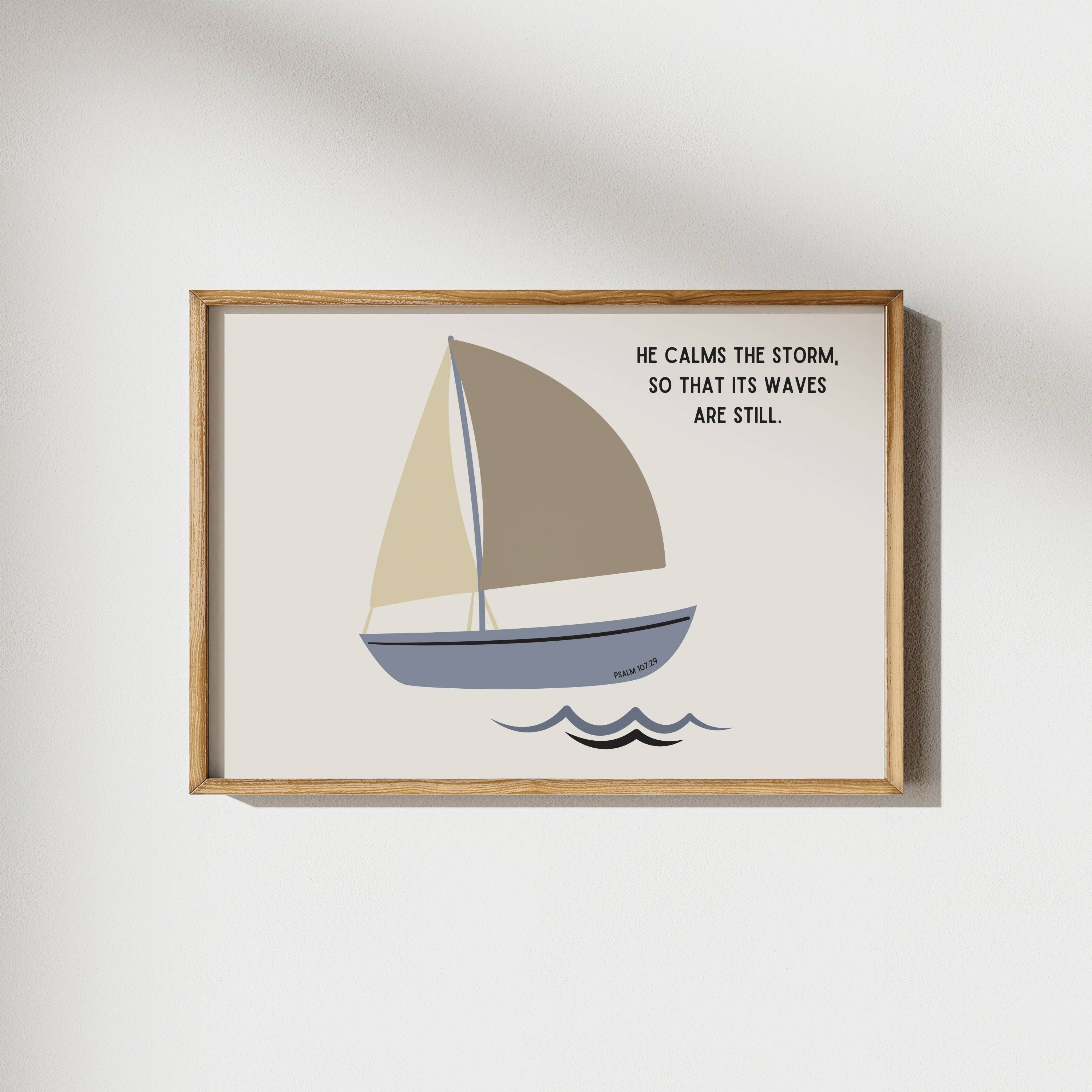 Calmed Storms | Psalm 107:29