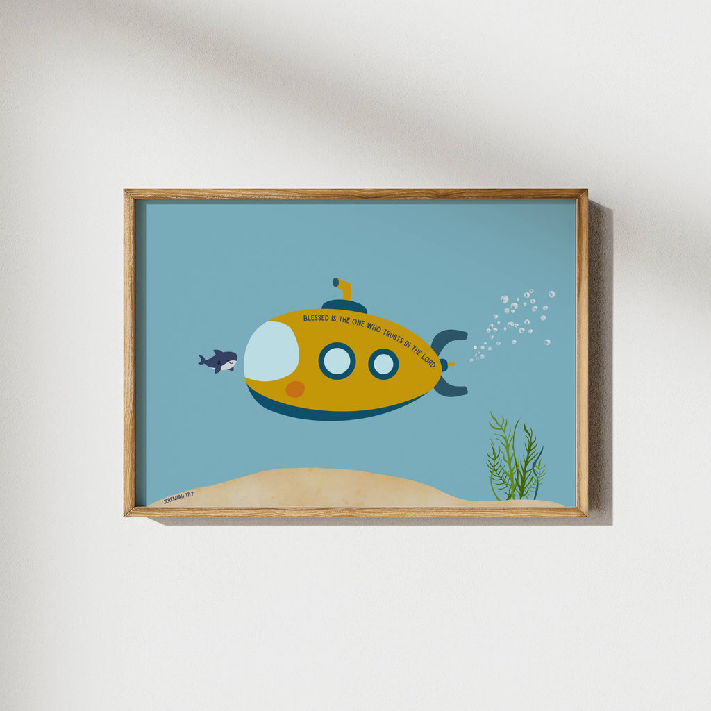 Submarine Fun | Jeremiah 17:7