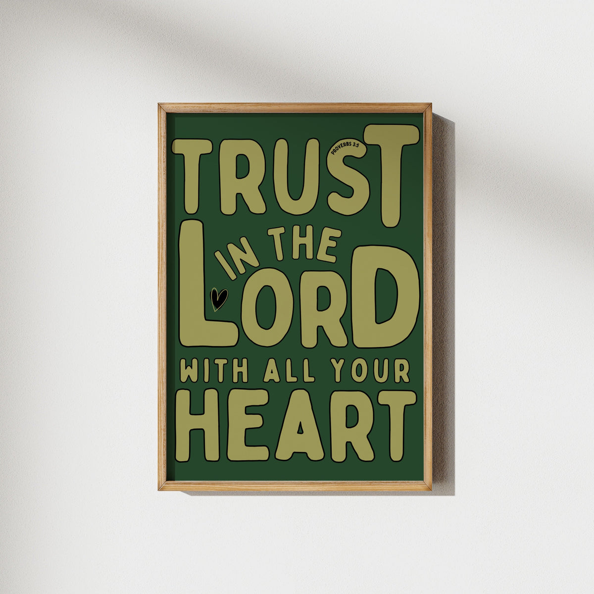 Trust the Lord | Proverbs 3:5