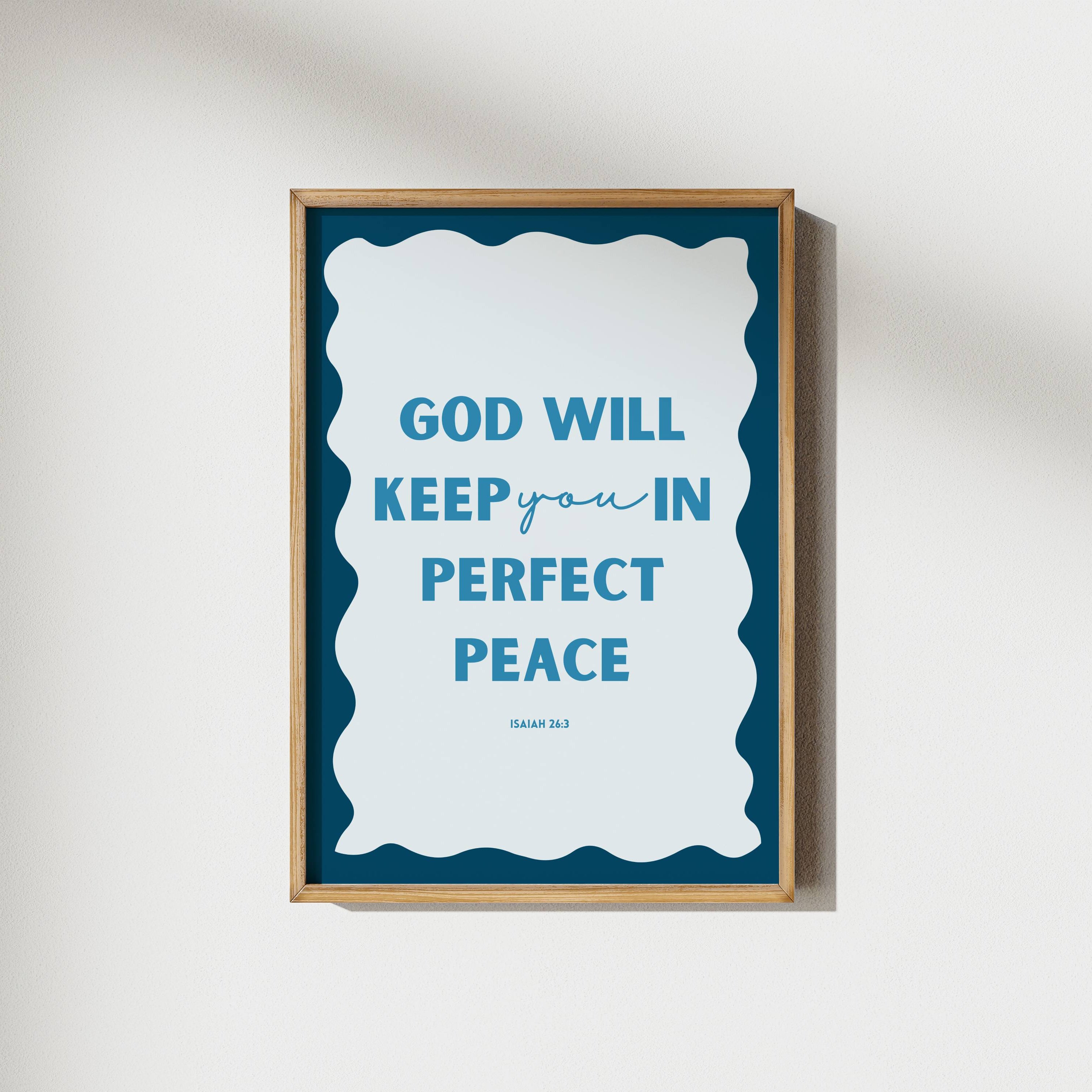 Perfect Peace | Isaiah 26:3
