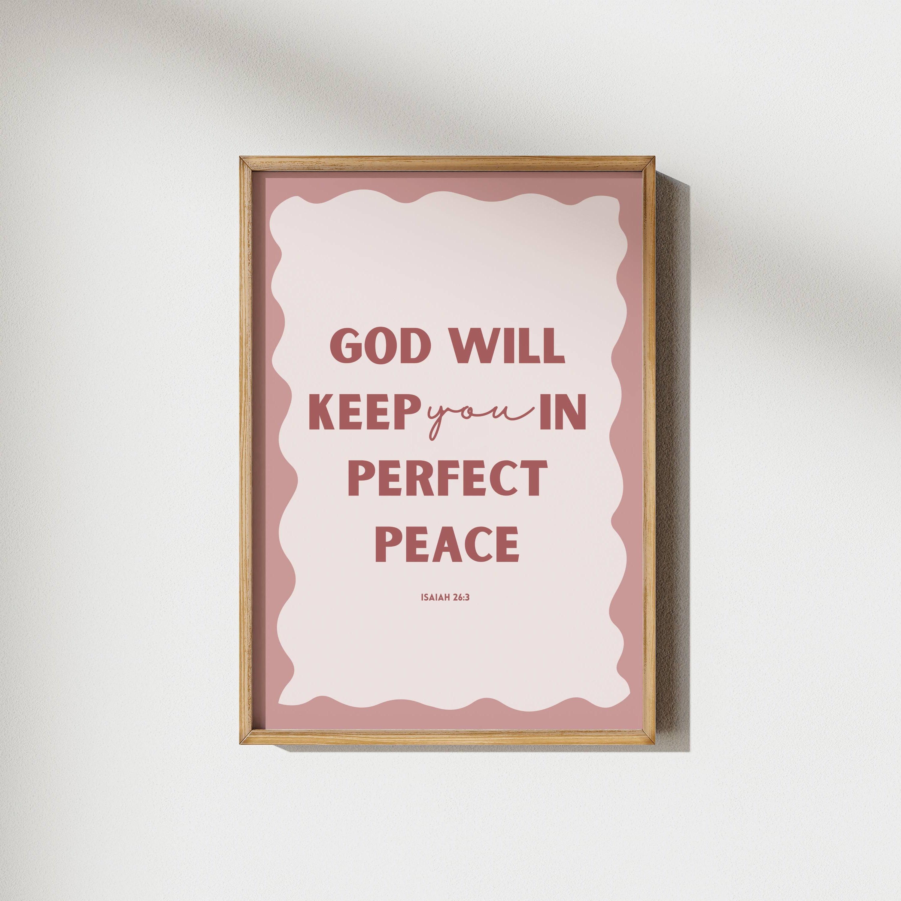 Perfect Peace | Isaiah 26:3