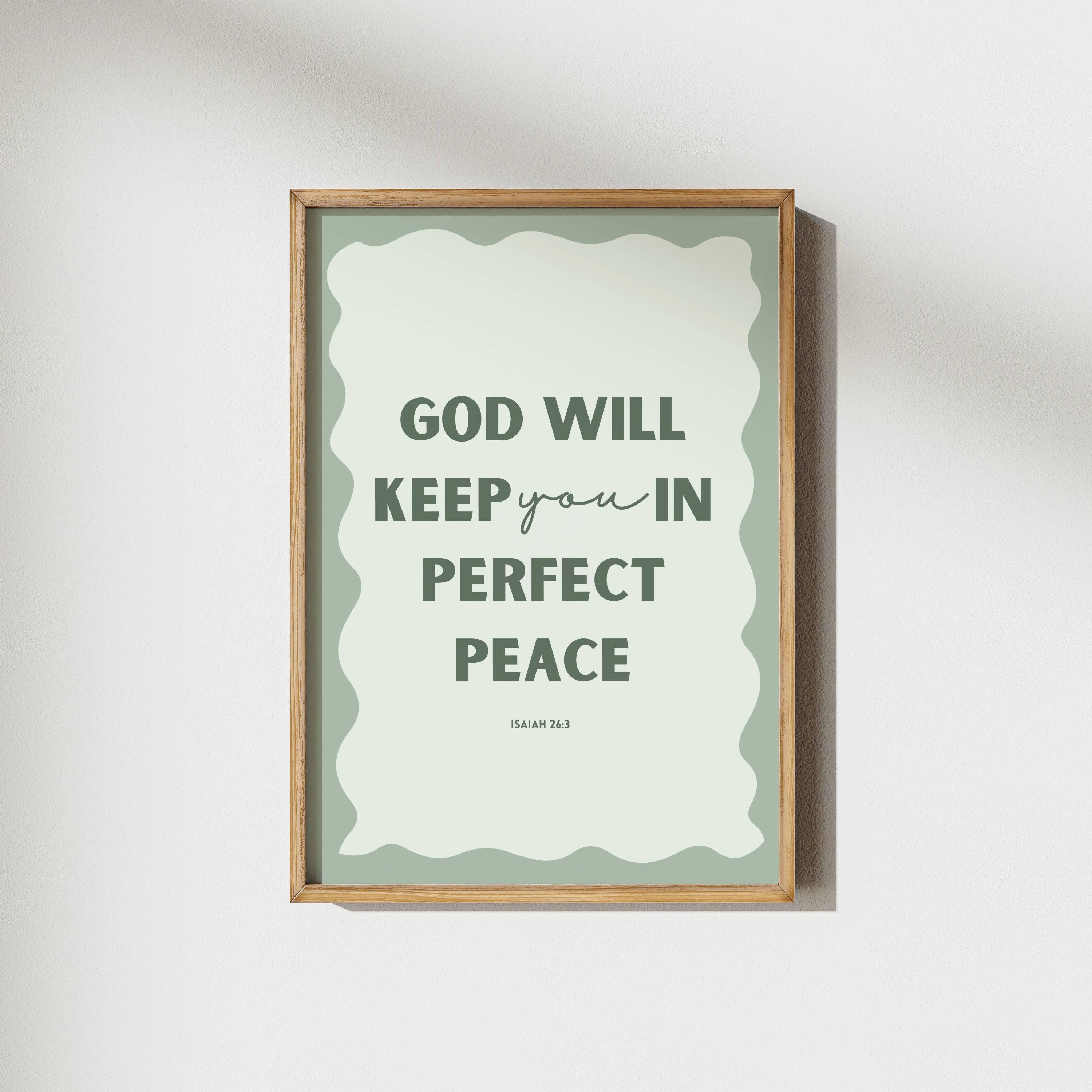 Perfect Peace | Isaiah 26:3