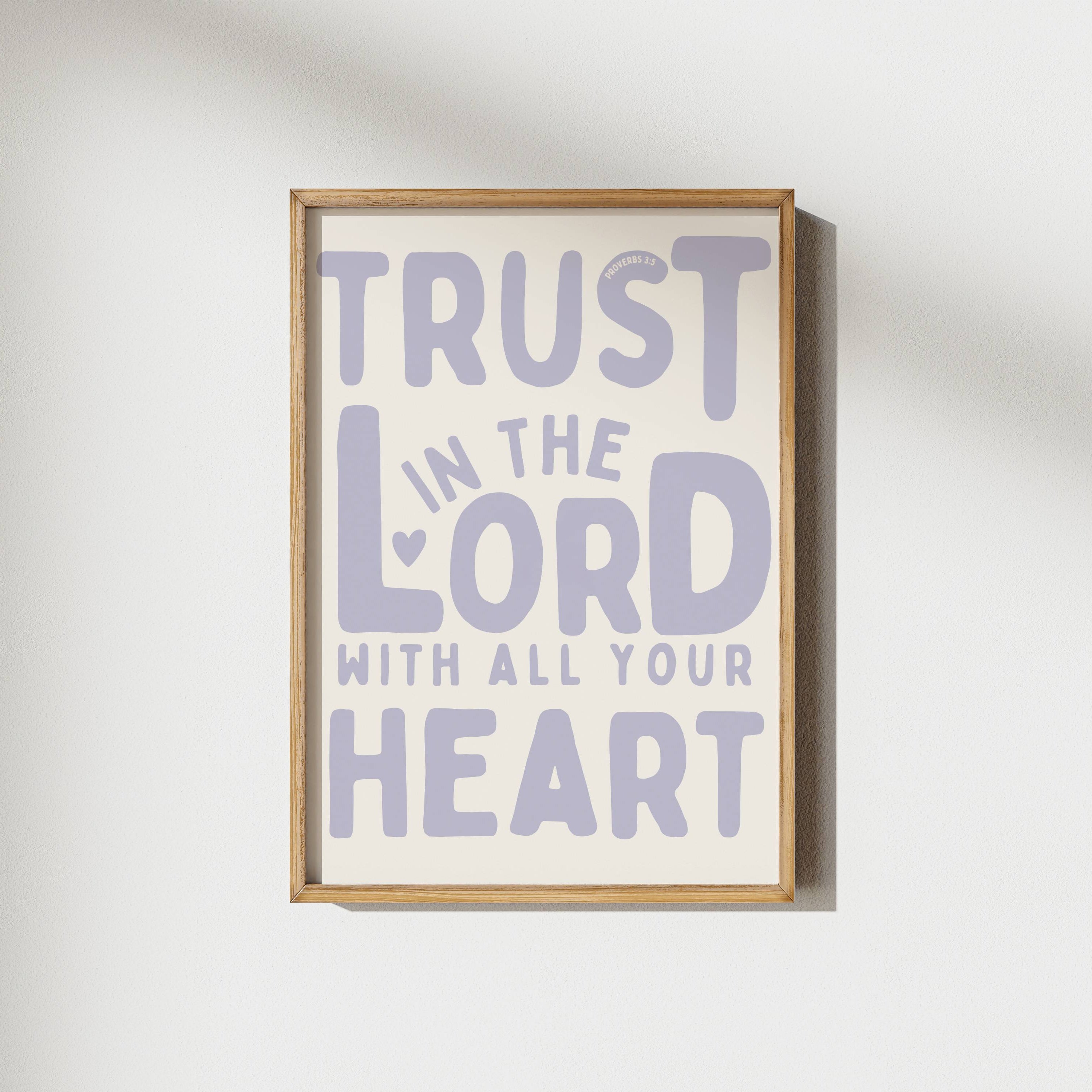 Trust the Lord | Proverbs 3:5