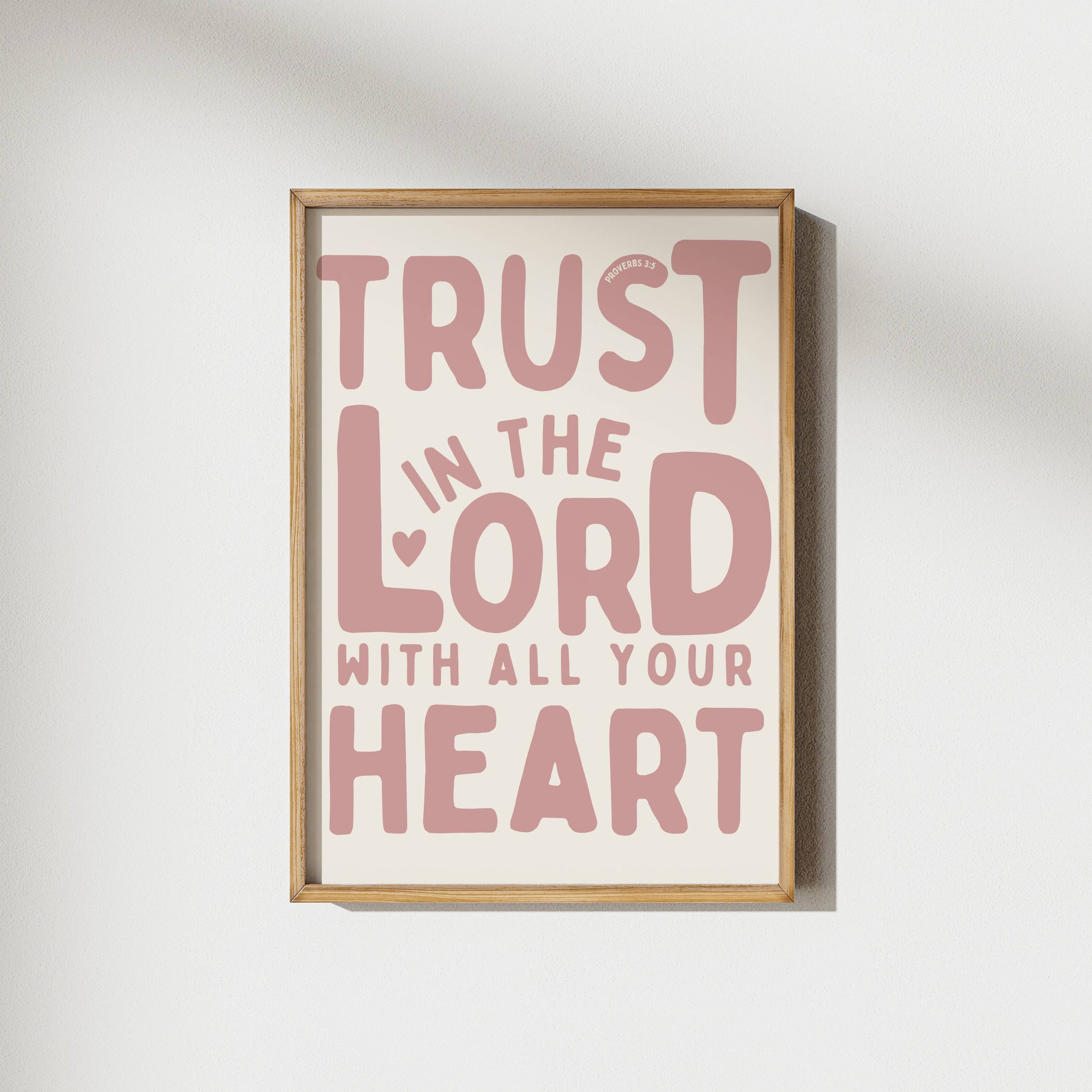 Trust the Lord | Proverbs 3:5