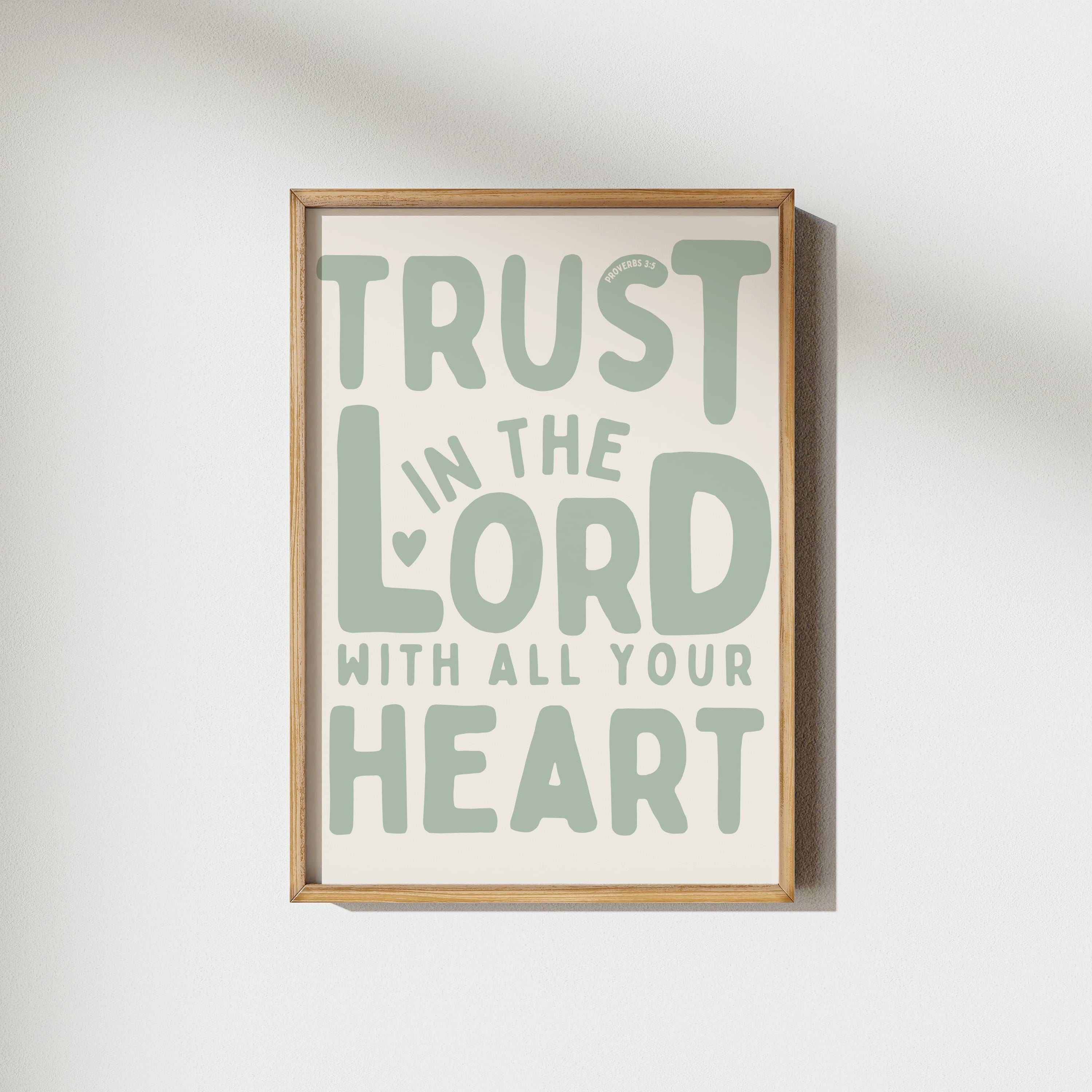 Trust the Lord | Proverbs 3:5