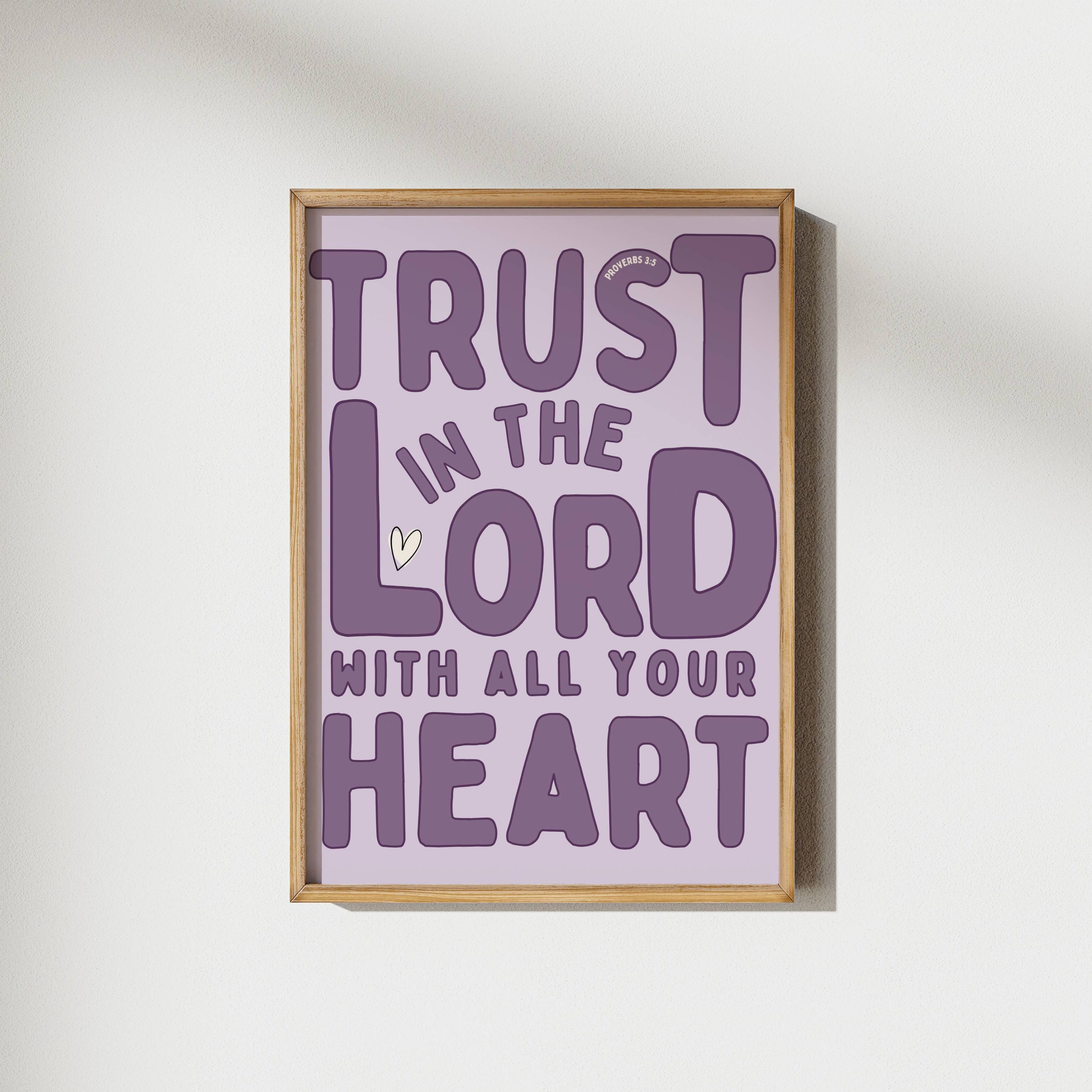 Trust the Lord | Proverbs 3:5