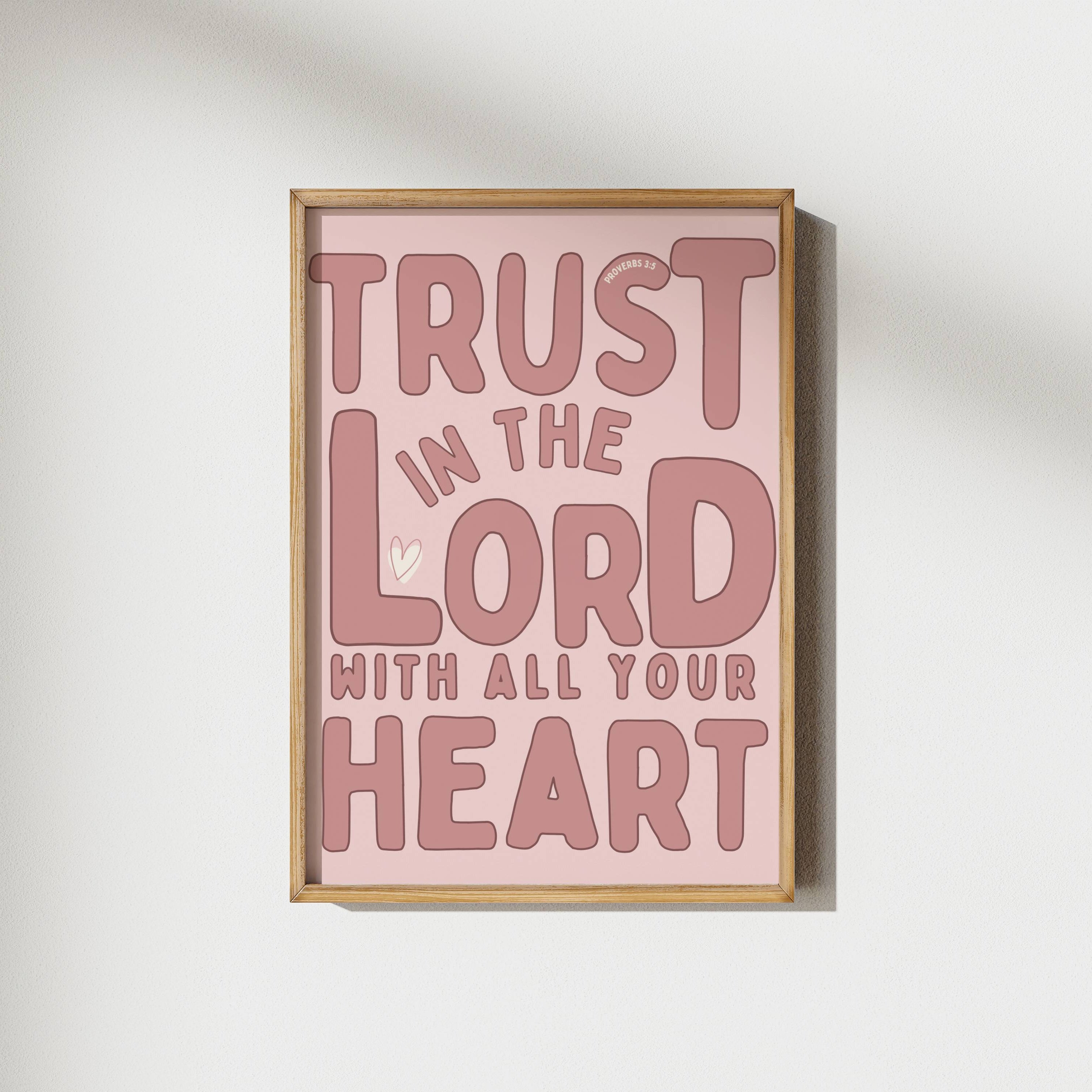 Trust the Lord | Proverbs 3:5