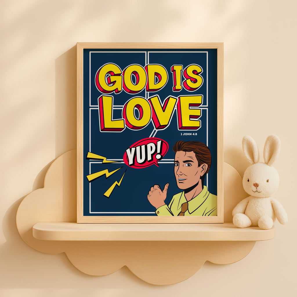 God is Love Comic | 1 John 4:8