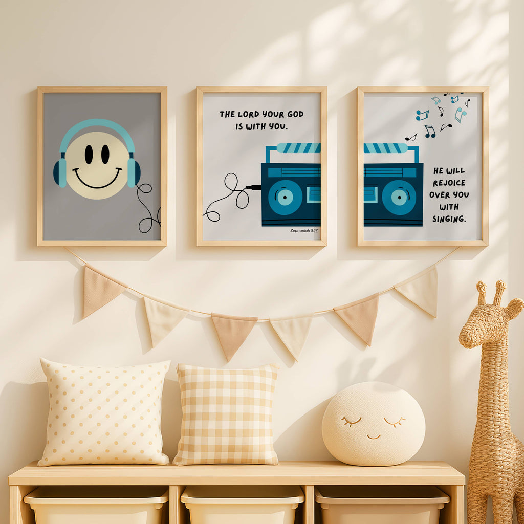 Musical Smiley | Zephaniah 3:17