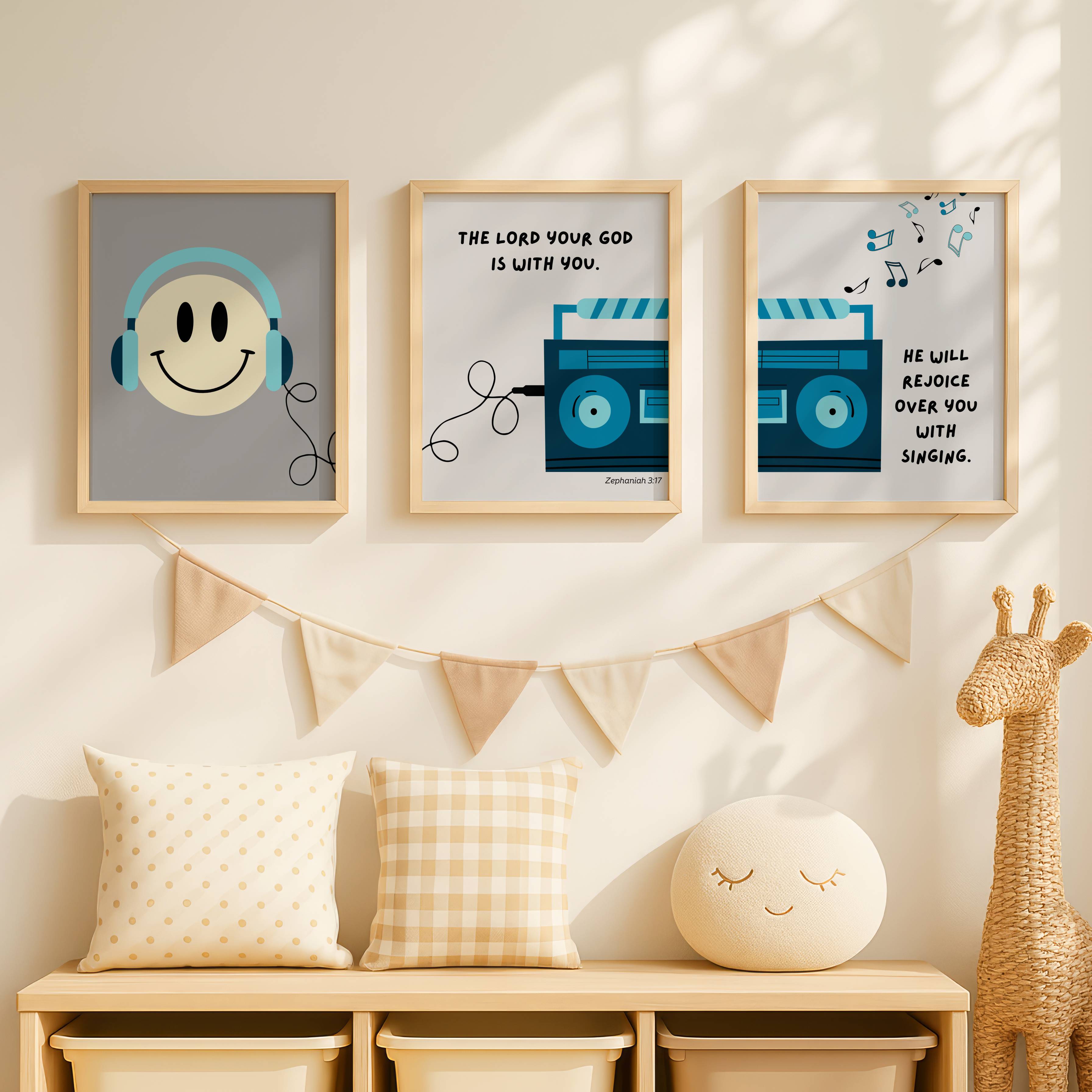 Musical Smiley | Zephaniah 3:17