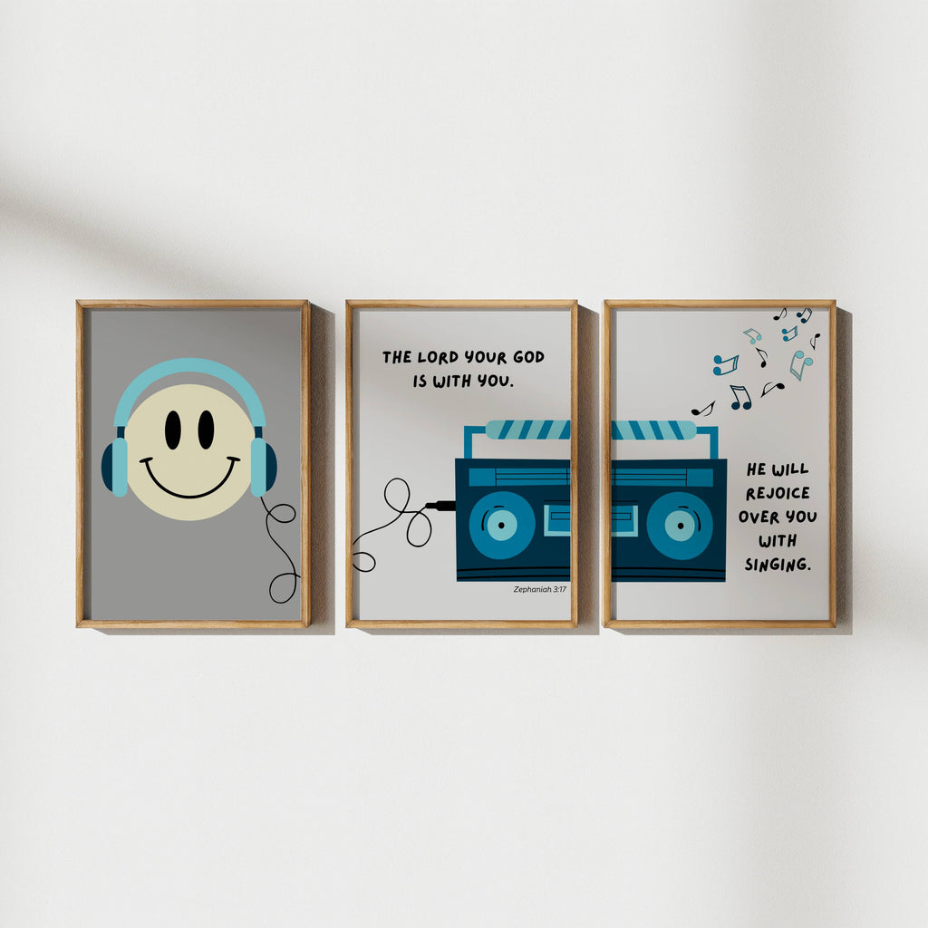 Musical Smiley | Zephaniah 3:17