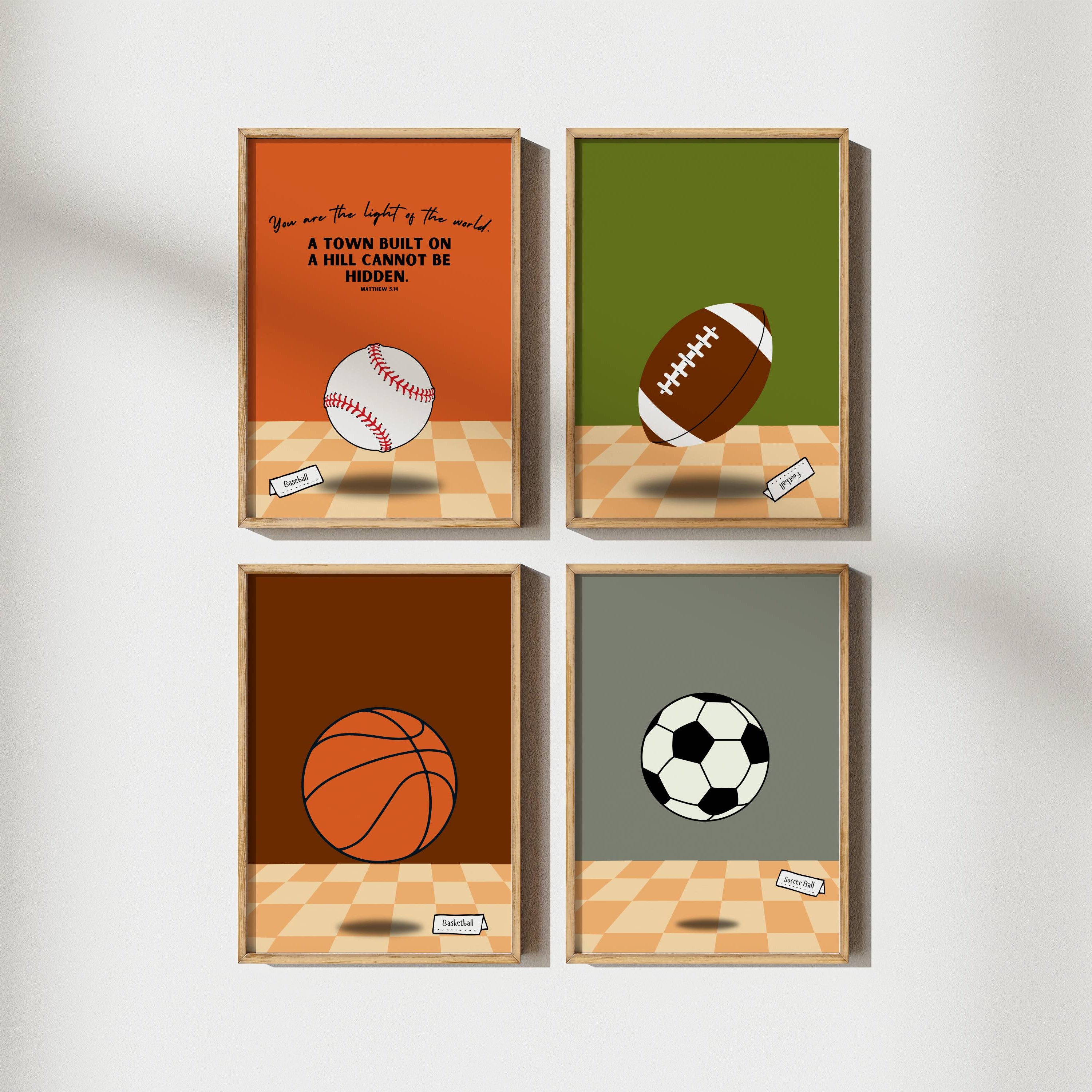 Sports Display | Matthew 5:14