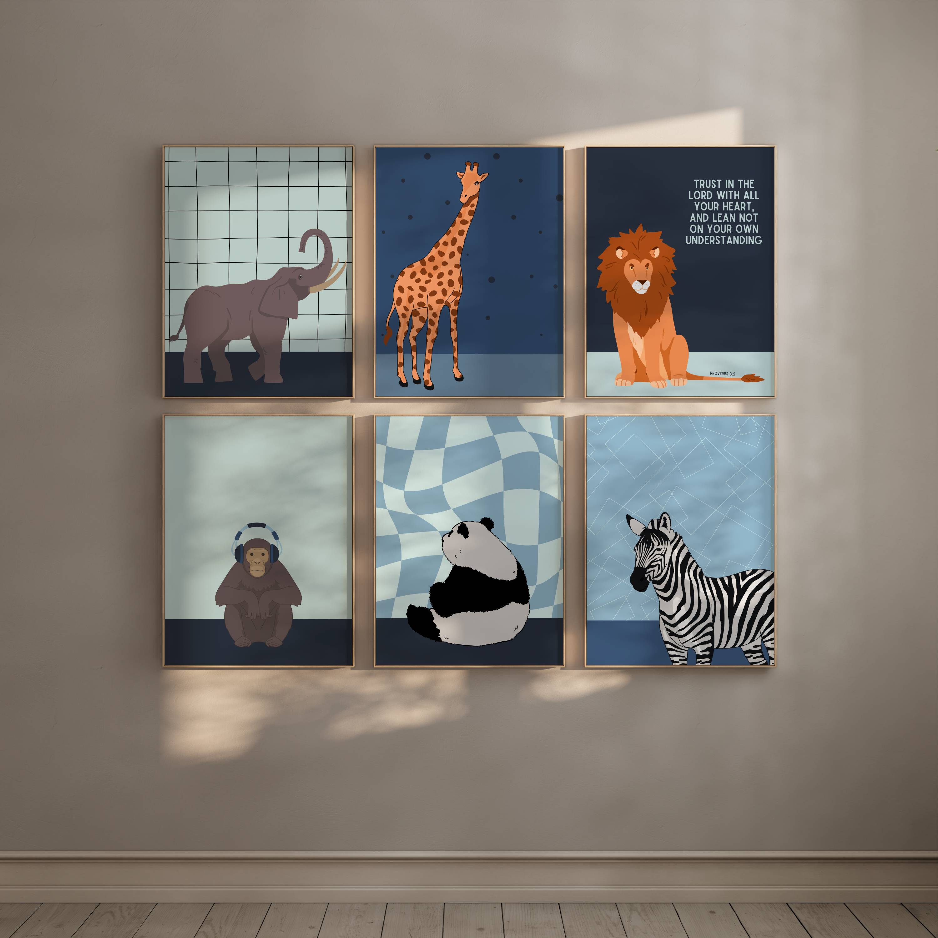 Zoo Portraits | Proverbs 3:5